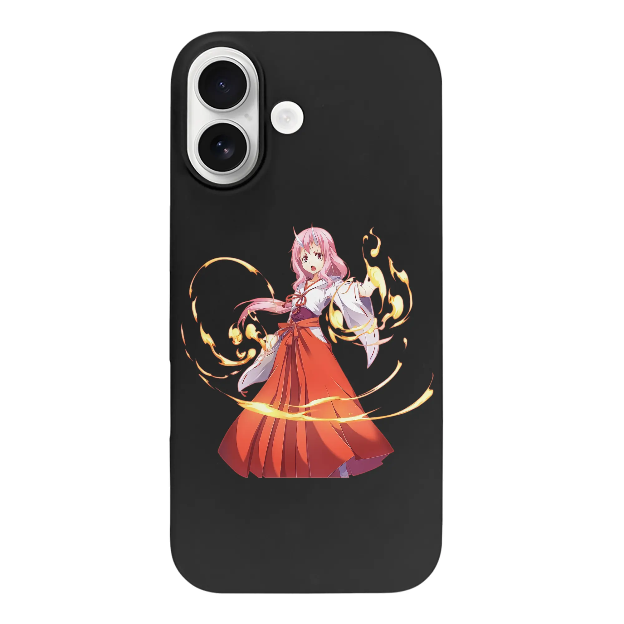 転生したらスライムだった件 グッズ,シュナ - iPhone 17 シリーズ シリコンケース 薄型 耐衝撃 指紋防止 ソフトタッチカバー 精密フィット 傷防止 保護ケース iPhone 17/17 Air/17 Pro/17 Pro Max 対応